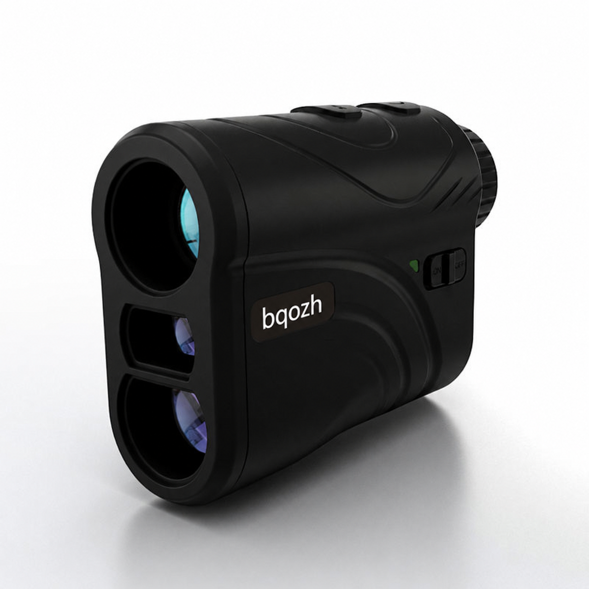 Telémetro láser de golf bqozh con aumento 6X, compensación de pendiente y carga USB-C