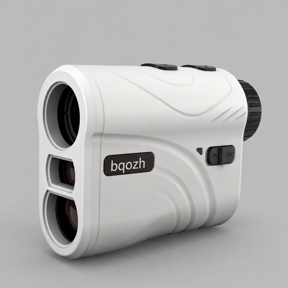 Telémetro láser de golf bqozh con aumento 6X, compensación de pendiente y carga USB-C