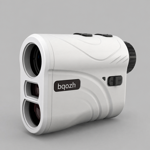Telémetro láser de golf bqozh con aumento 6X, compensación de pendiente y carga USB-C
